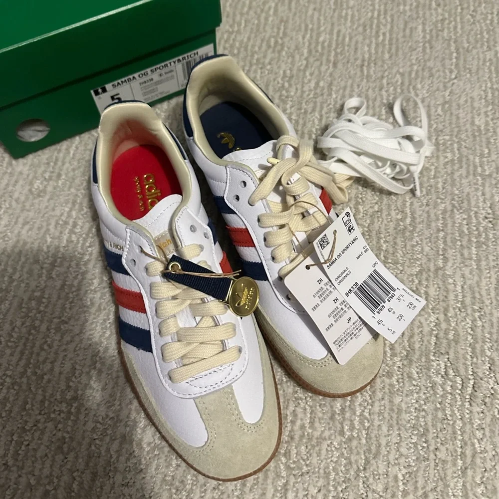 NIB Sporty and Rich Samba Olympics women’s 6 men’s 5 - Picture 3 of 8